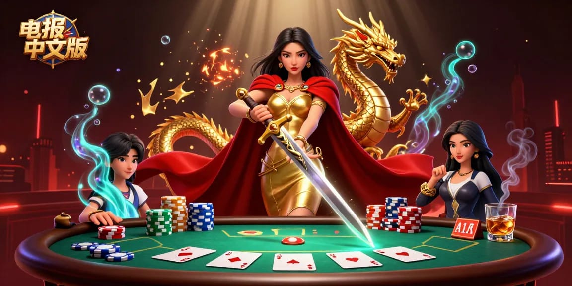 体验电报中文版带来的赌博刺激,充满活力的赌场元素与 empowered warrior queen 交织在一起。
