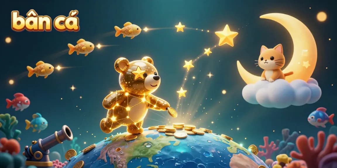 Catch fish in stunning 3D as bắn cá transforms into an underwater wonderland of playful sea creatures.