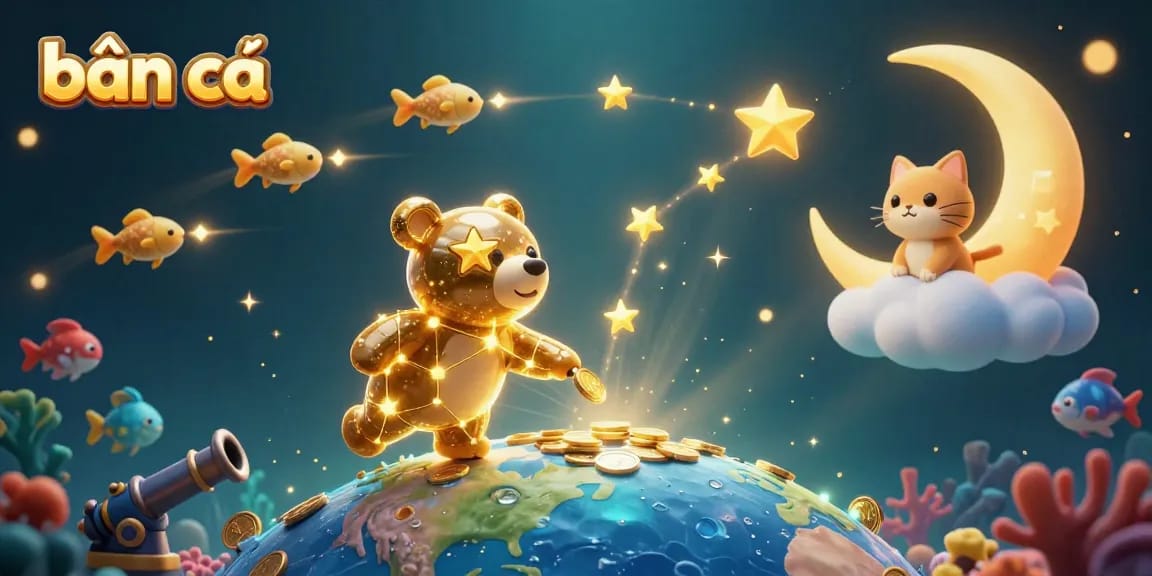 Catch fish in stunning 3D as bắn cá transforms into an underwater wonderland of playful sea creatures.