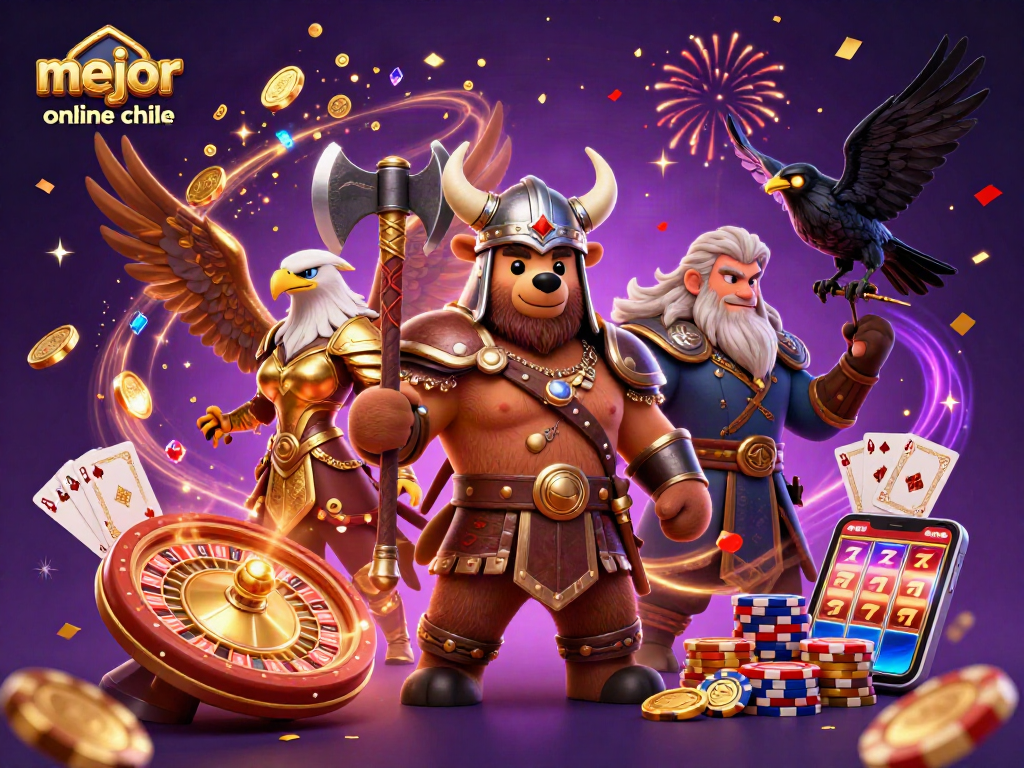 Conoce el mejor casino online chile y gana en tragamonedas, ruleta y mucho más.