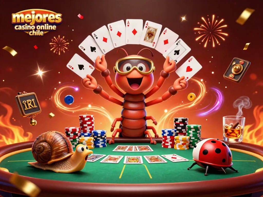 Juega en los mejores casinos online en Chile con las cartas y fichas en acción.