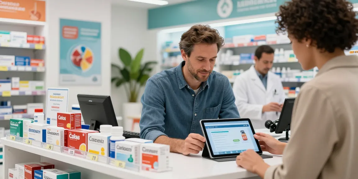 Buying Cialis in Spain: men exploring affordable online pharmacy options.