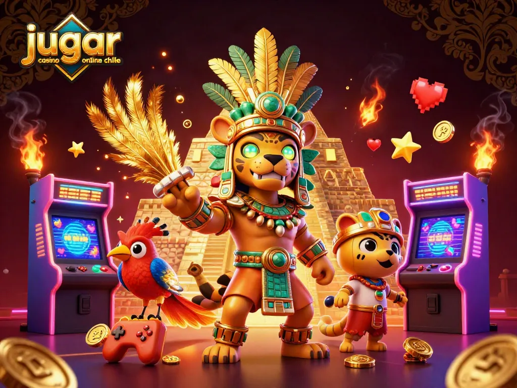 Jugar casino online Chile con tragamonedas vibrantes y personajes de alta calidad.
