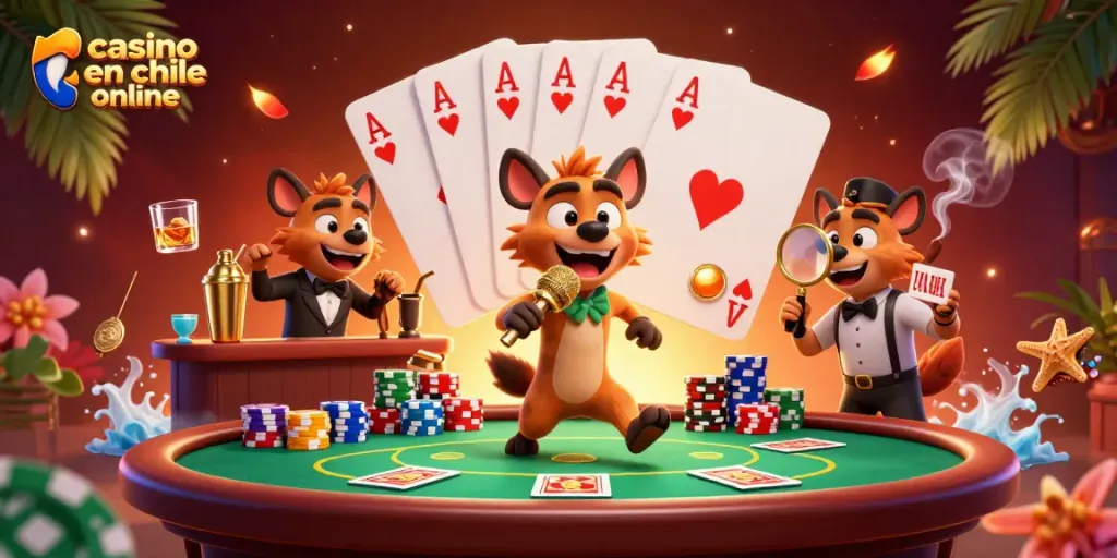 Disfruta de emocionantes juegos en un casino en Chile online mientras las hienas se divierten.