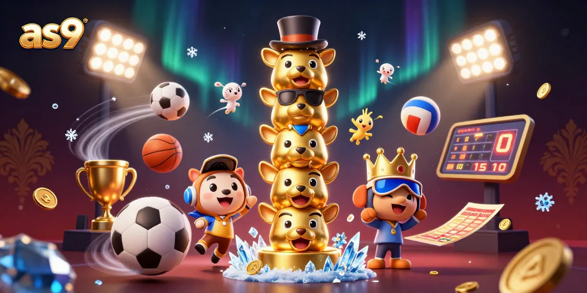 Engage with exciting betting moments featuring the as9 totem pole and dynamic sports elements.