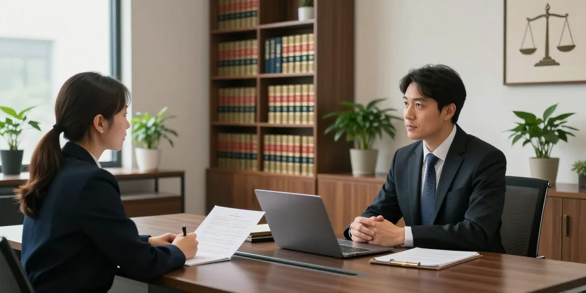 Legal consultation scene with lawyer discussing civil and criminal cases for J.K. Chaudhary.