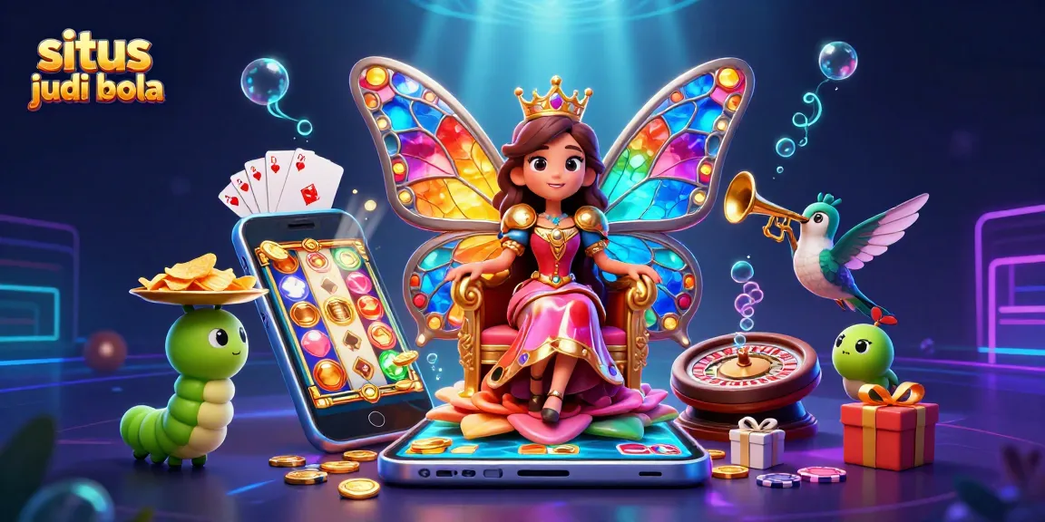 Menangkan situs judi bola dengan ilustrasi kartun 3D menarik yang menunjukkan karakter utama dan unsur permainan.