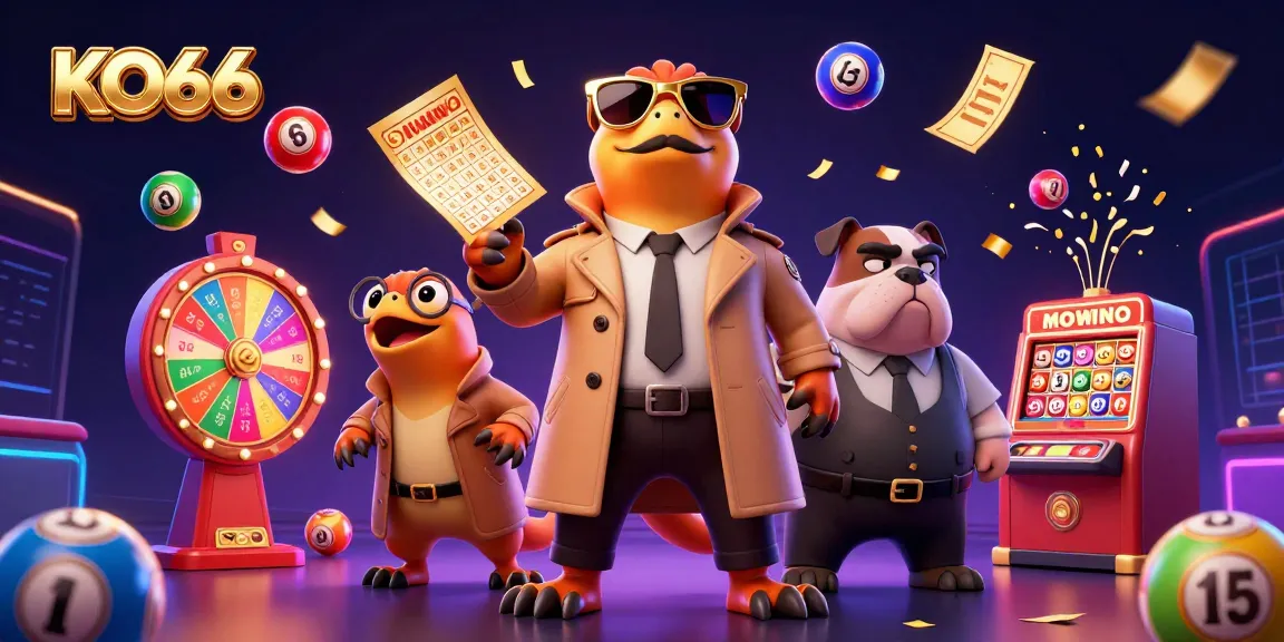 Experience thrilling games at KO66 with raptors in disguise entering a VIP casino lounge.